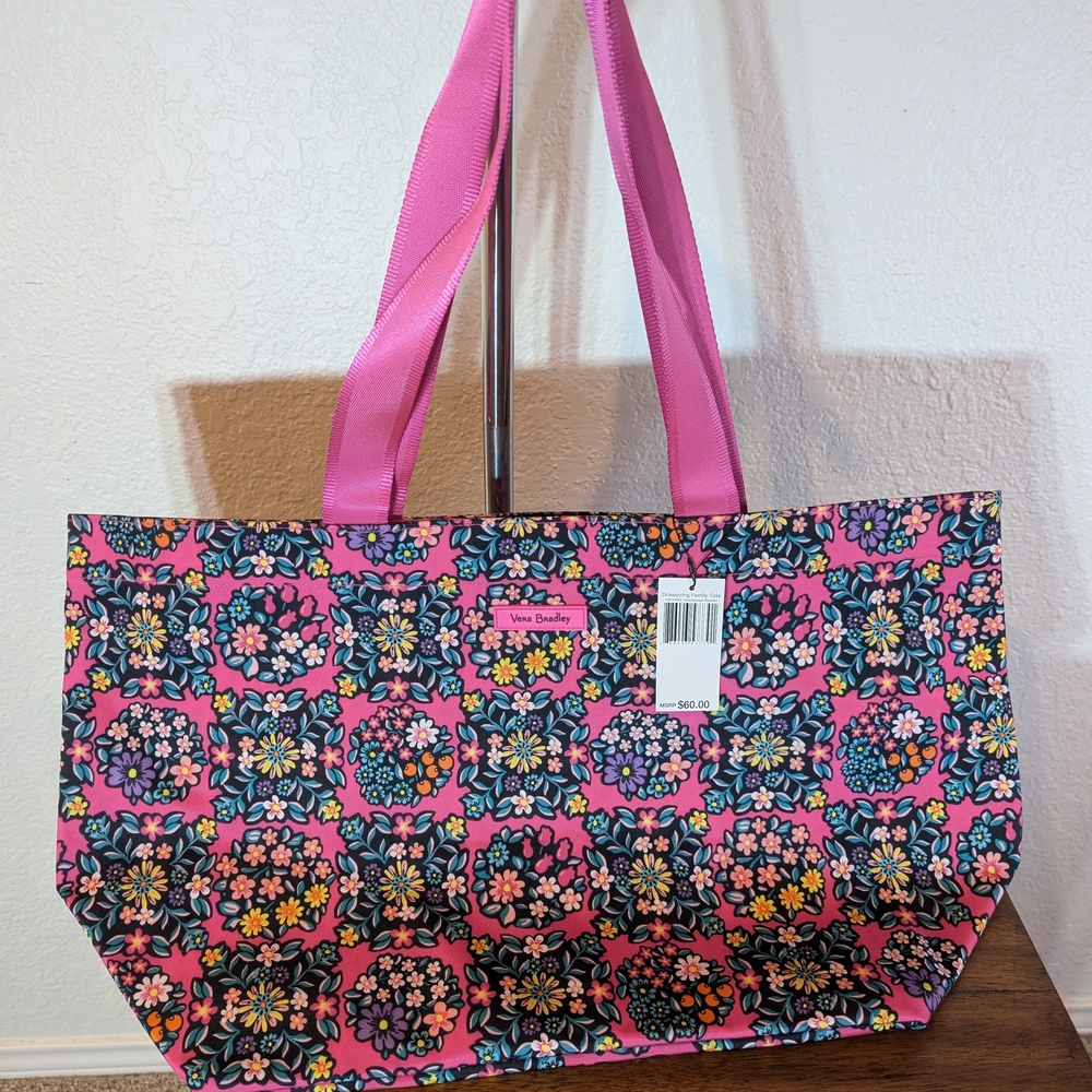 Vera Bradley Multicolor Floral Tote